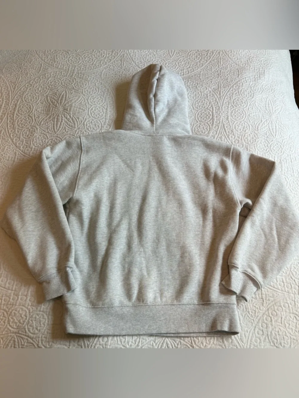 Aritzia sweat fleece Light Gray Pullover Hoodie Small - Picture 7 of 7